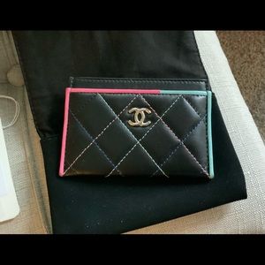 Chanel O Card Holder